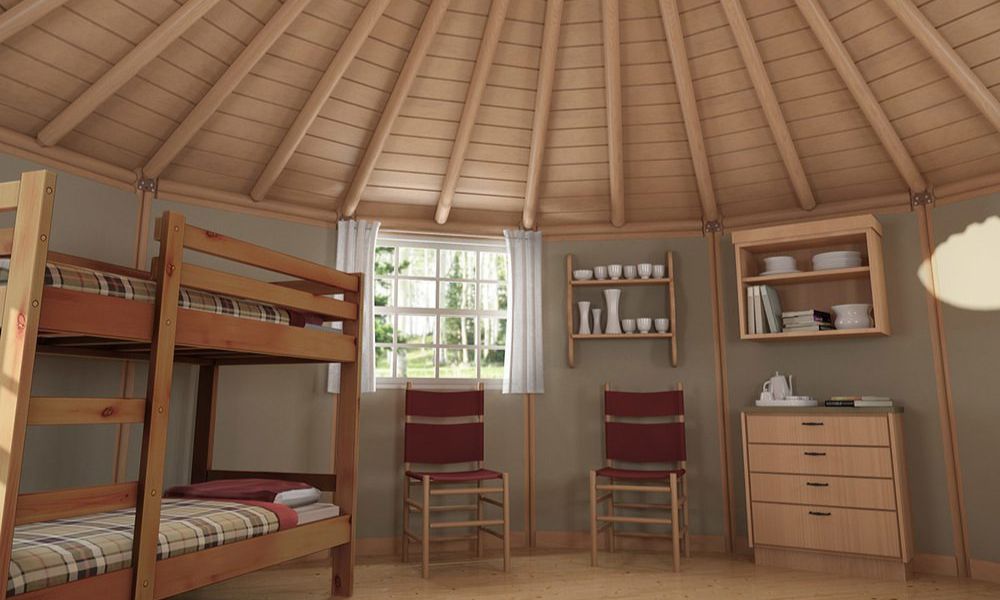 How To Maximize the Space Inside Your Yurt