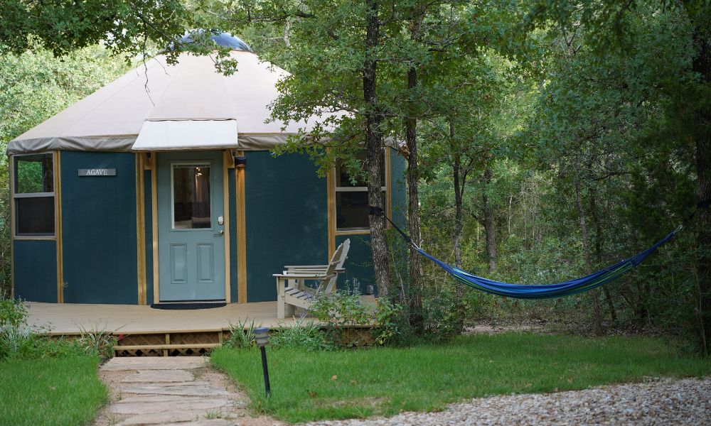 Why Yurt Cabins Make Excellent Man Caves and She Sheds